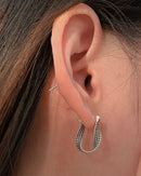 Brincos Vintage Punk Prata 925 feminino - Arcadec 