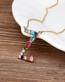  Colar de Ouro com Pingente de letras iniciais do seu Nome Z - Arcadec 